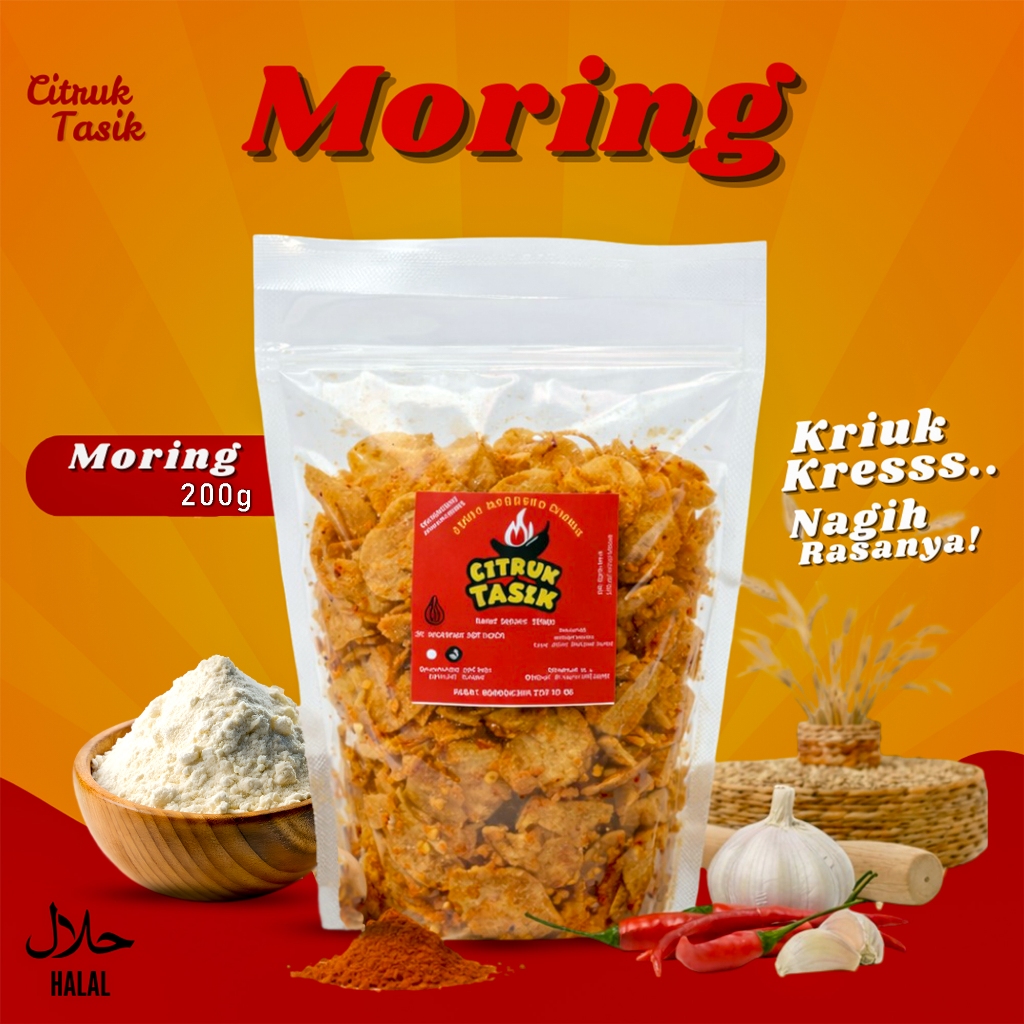 Snack Keripik Pedas 200g